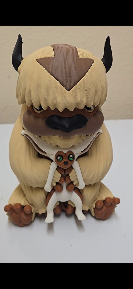 Avatar the Last Airbender: Appa and Momo MTG Deckbox